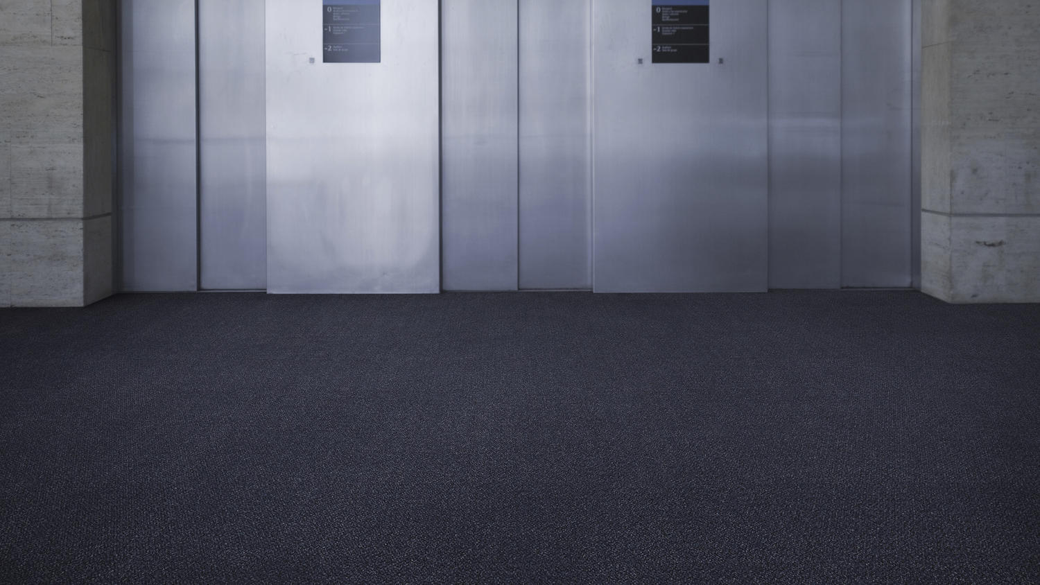 Desso Carpet Tiles In Elevators