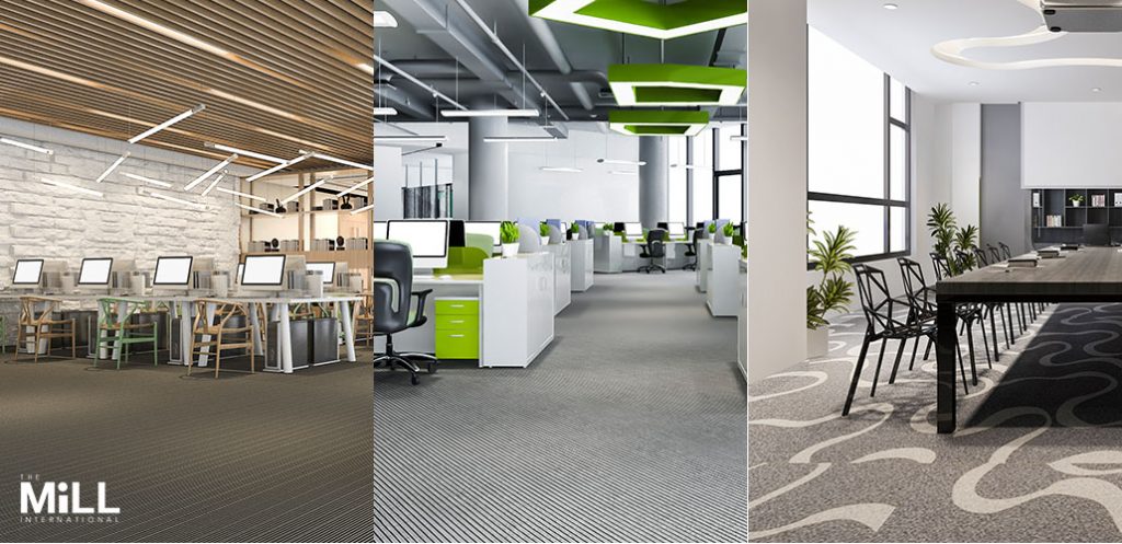 different types of office carpet